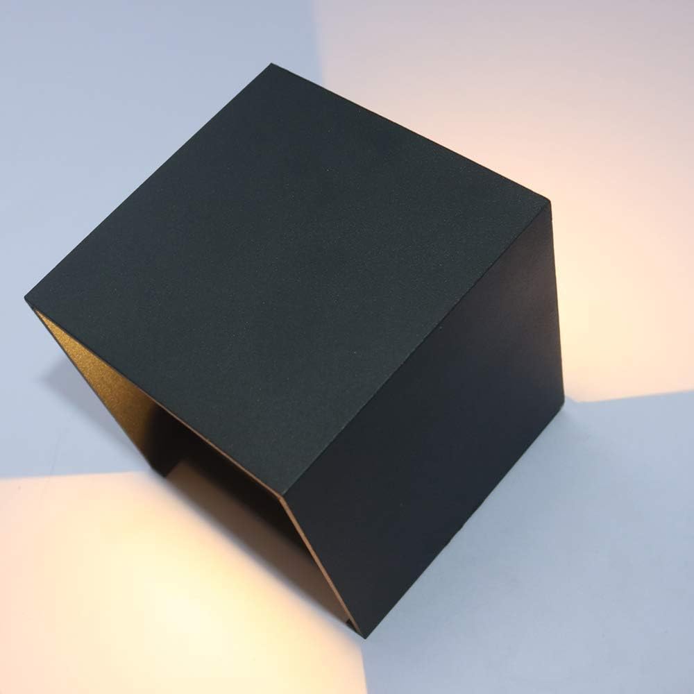 Outdoor Lighting Up And Down - LEDウォールランプ 7W 電球色/昼白色 防水 屋内外兼用 モダン