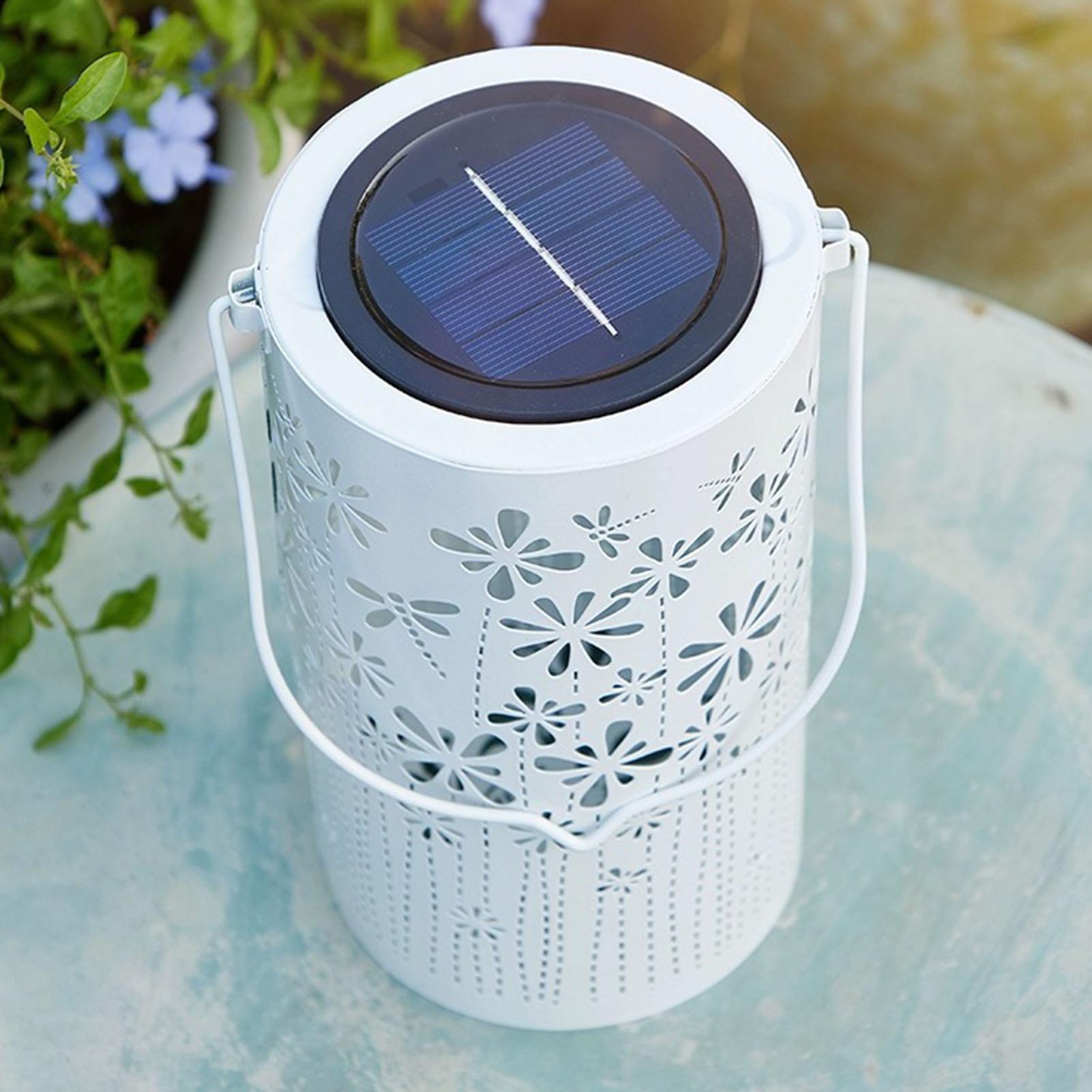 Outdoor Lighting Yard Decoration - ソーラーハンギングランタン防水フラワーランプ装飾ソーラーライト屋外通路庭外パス景観歩道用