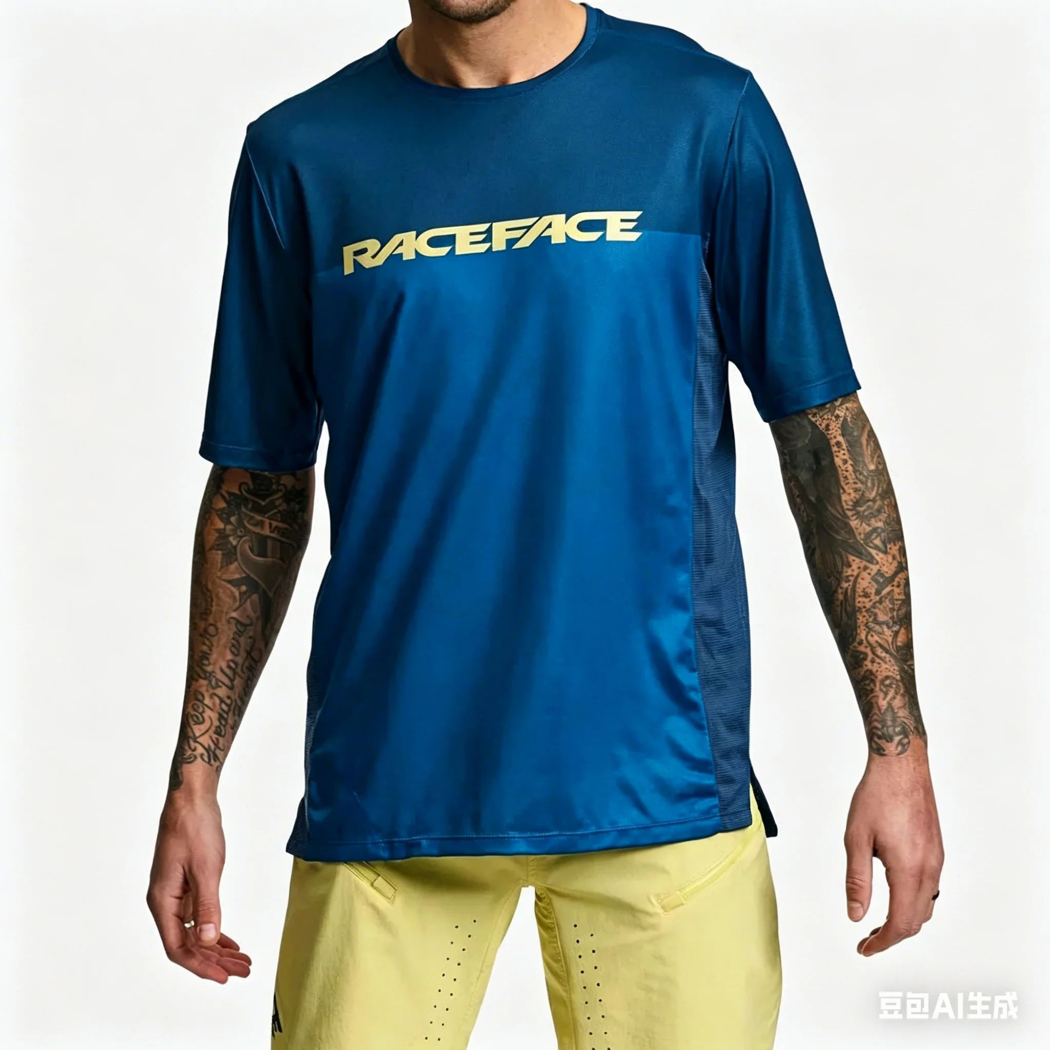 Outdoor Lighting Jersey - ファミリーマッチング半袖MTBサイクリングジャージ、モトクロスMXライディングシャツ、通気性抜群の超軽量アウトドアレーシングバイクトップ