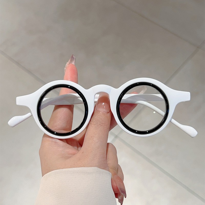 Outdoor Lighting Trends - 2025年ニューレトロ小型丸型フレーム男女兼用ブルーライトカット老眼鏡多用途トレンドユニセックスリーディンググラス