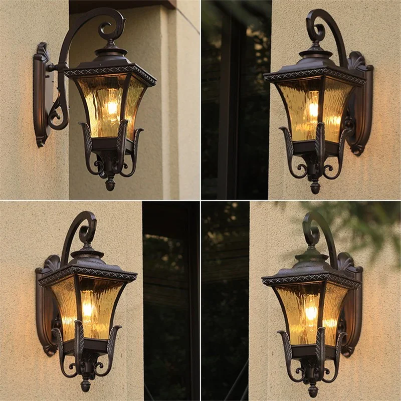 Outdoor Lighting Up And Down - ヴィラコミュニティヨーロピアンスタイル屋外ウォールライト防水厚みのある高級ウォールライト通路バルコニー階段ウォールライト