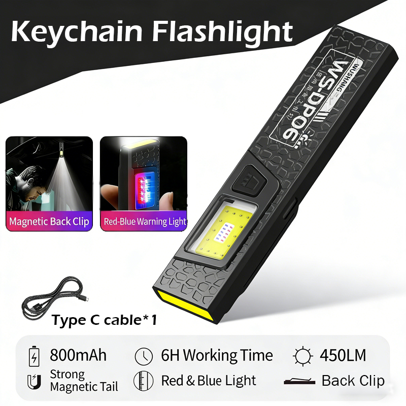 Led Flood Light - LED COB 懐中電灯タイプ C 充電式 600LM