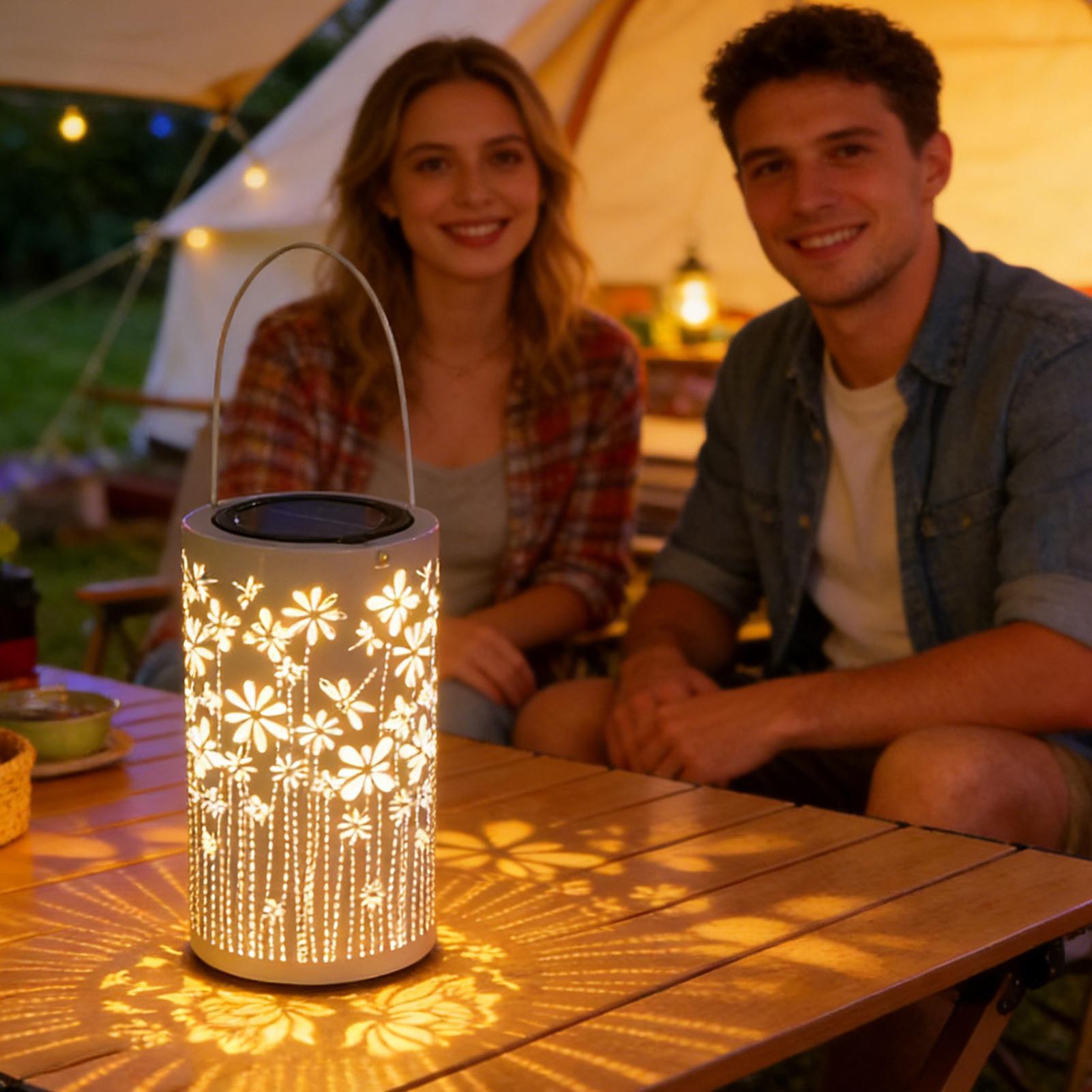 屋外用ランタン ポーチ用 防水フラワーランプ 装飾用ソーラー - Outdoor Lighting Yard Decoration のレビューと価格