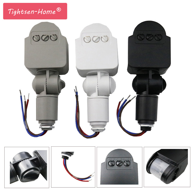 スマートモーションセンサー 220V 12V モーション検出 - Outdoor Lighting Timer Switch のレビューと価格