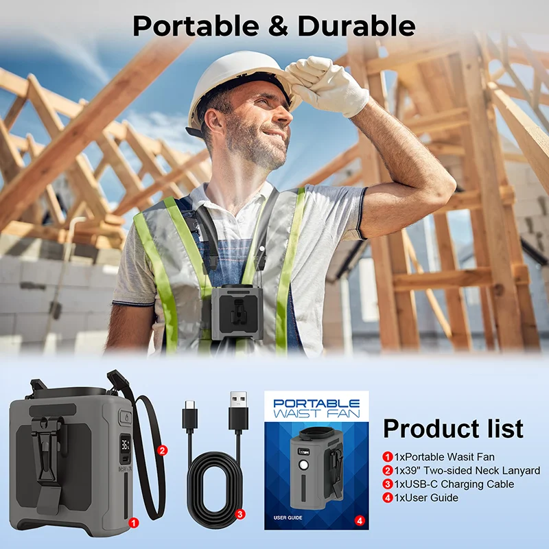 LED 照明ぶら下げ首強風屋外作業 USB ファン 1000 - Outdoor Lighting Nearby のレビューと価格