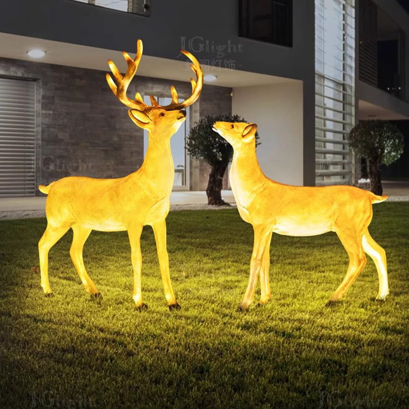 ストリートアニマル照明、造園、トレンディな彫像、庭、ユニーク - Outdoor Lighting Yard Decoration のレビューと価格