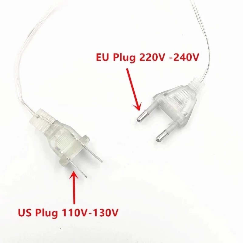 110V 220V 10M 100 LEDストリングガーラン - Outdoor Lighting Xmas のレビューと価格
