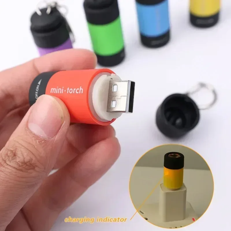 USB充電式LED多機能強力ライトポケットキーホルダー懐中電 - Outdoor Lighting Nearby のレビューと価格