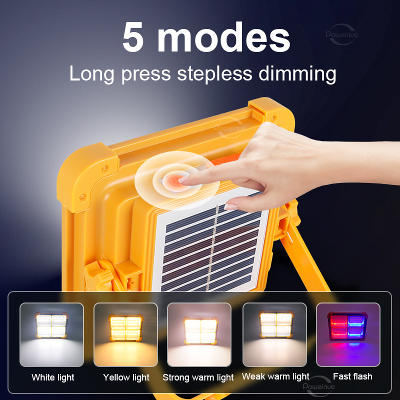 新しい 20000mAh ソーラー充電式キャンプランタンハイ - Outdoor Lighting Transformer のレビューと価格