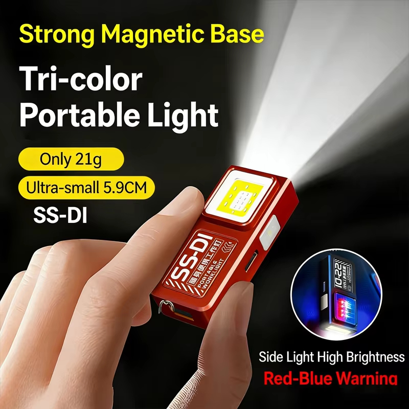 LED COB 懐中電灯タイプ C 充電式ポータブルミニトー - Led Flood Light のレビューと価格