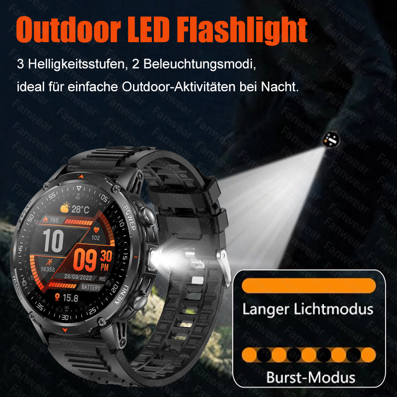 Fanwear 新しい軍事アウトドア頑丈なメンズスマートウォ - Outdoor Lighting Perspectives のレビューと価格