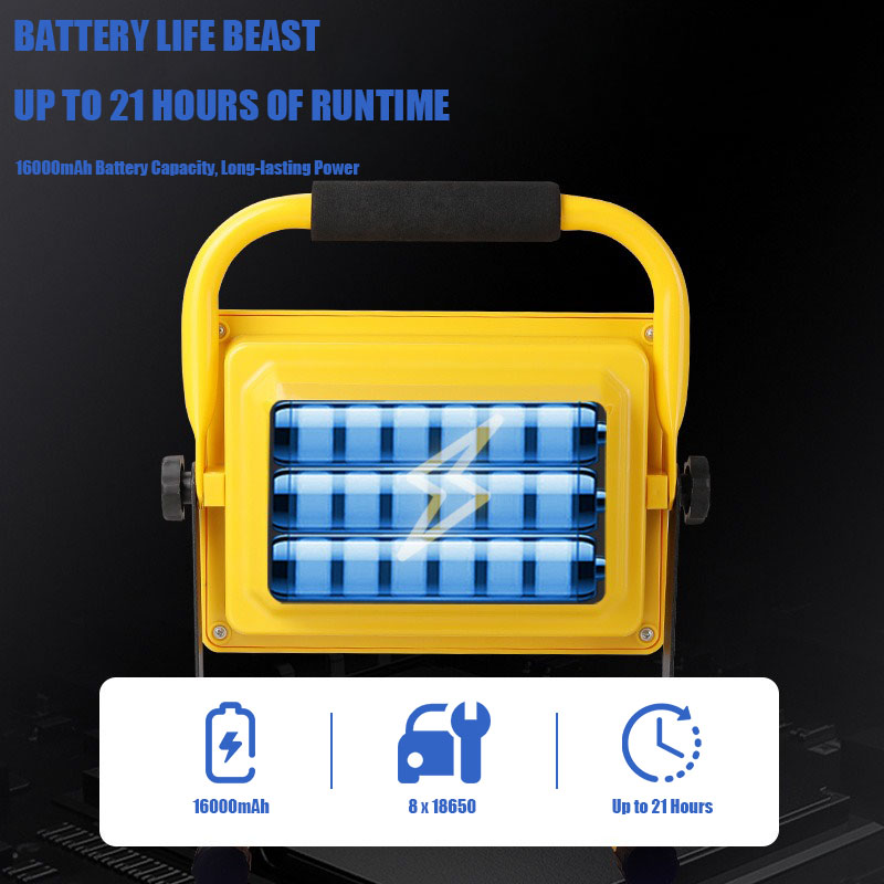 VOLODYMYR LED 充電式ポータブルワークライト 8 - Led Flood Light のレビューと価格