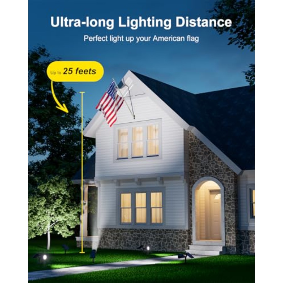 ソーラースポットライト 屋外防水ライト 木、彫像、花、植木鉢 - Led Flood Light のレビューと価格