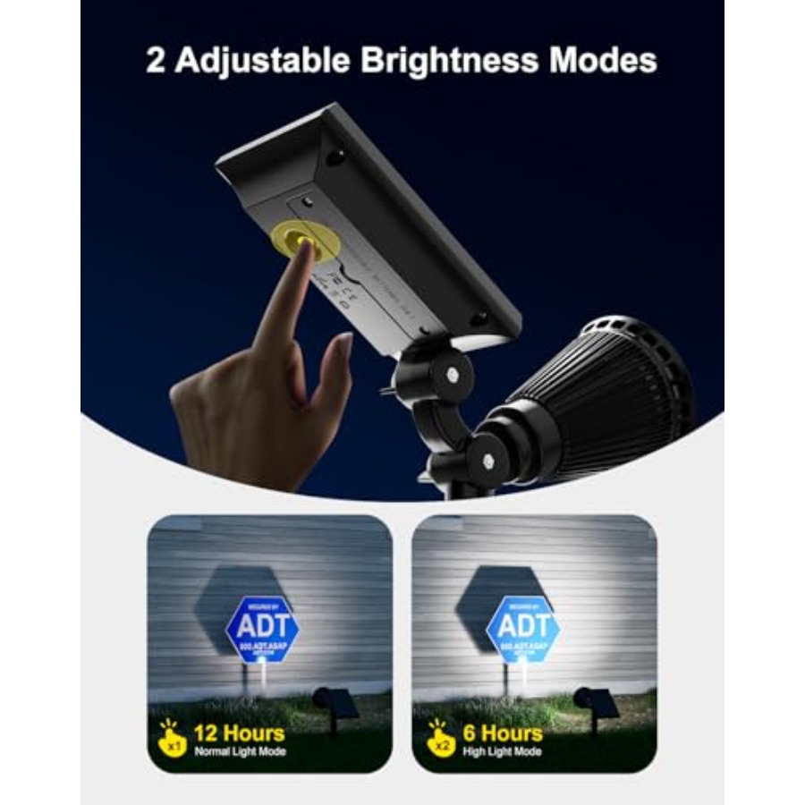 ソーラースポットライト 屋外防水ライト 木、彫像、花、植木鉢 - Led Flood Light のレビューと価格
