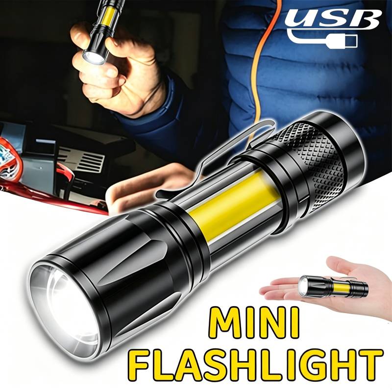 ミニ LED 懐中電灯 COB 投光器ポータブル作業トーチ  - Led Flood Light のレビューと価格