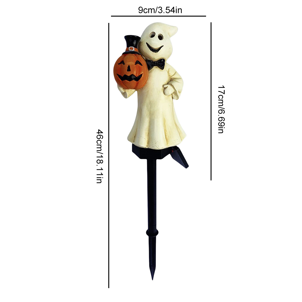 屋外ハロウィンゴーストパスウェイライト防水ハロウィンソーラー - Outdoor Lighting Yard Decoration のレビューと価格