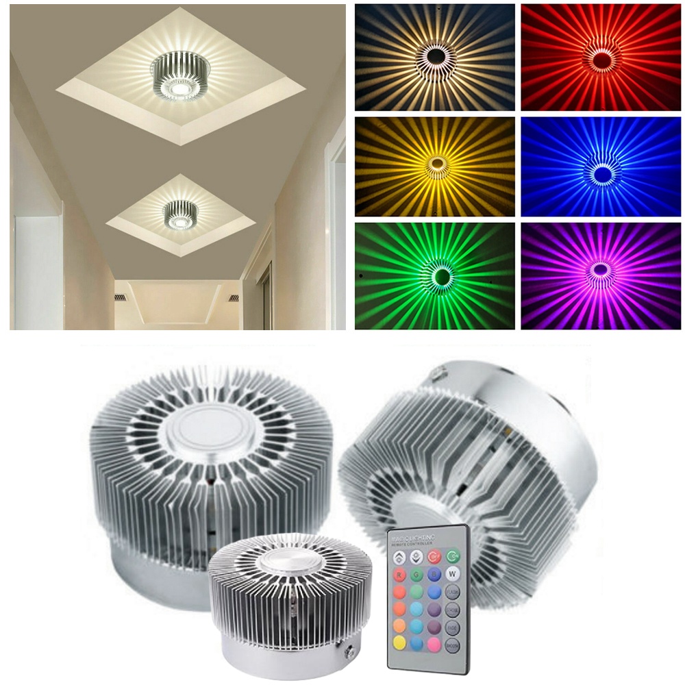 3 ワットひまわりウォールランプ AC85-220V クリエ - Outdoor Lighting Up And Down のレビューと価格