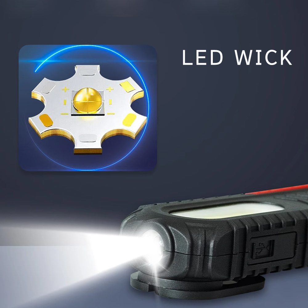 180 °   回転可能な磁気COBワークライト、フロントL - Led Flood Light のレビューと価格