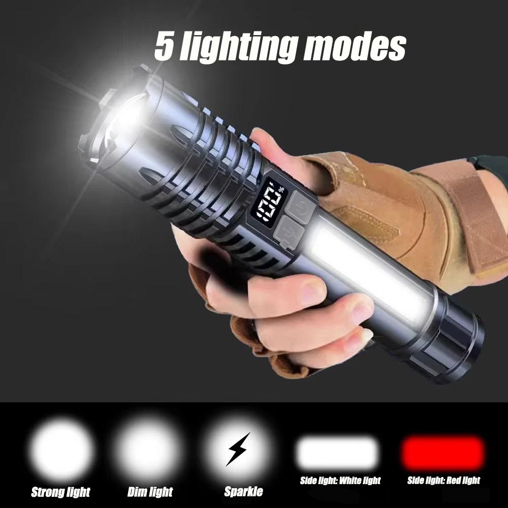 Heinast ハイパワー LED 懐中電灯強力な TYPE - Outdoor Lighting Nearby のレビューと価格