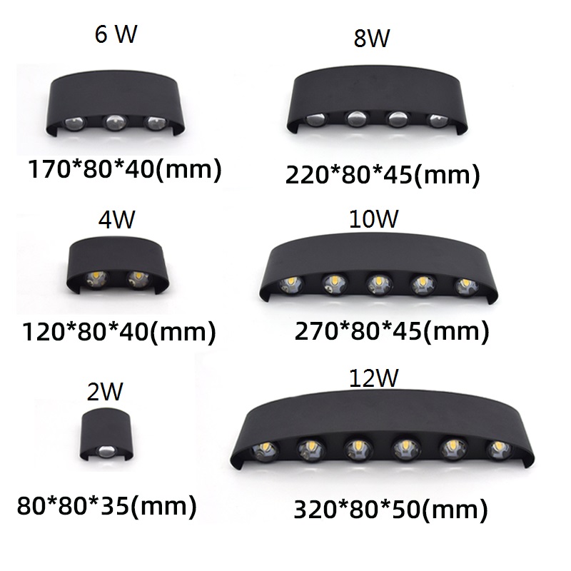 現代の主導壁ランプ屋外階段照明器具ベッドサイドロフトリビング - Outdoor Lighting Up And Down のレビューと価格