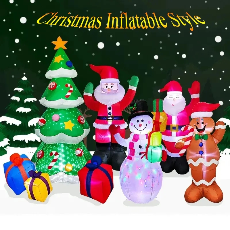 クリスマスのインフレータブル装飾,LED,ゲーム,クリスマス - Outdoor Lighting Xmas のレビューと価格