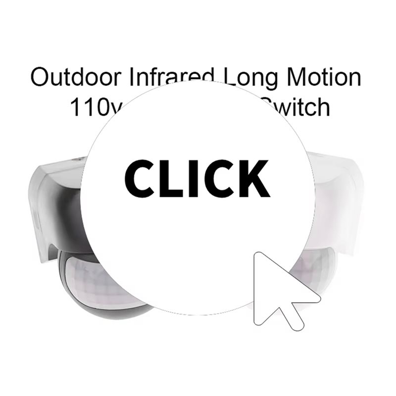 【A92Z!NEW】 PIR 検知器 屋外用赤外線長距離モー - Outdoor Lighting Timer Switch のレビューと価格