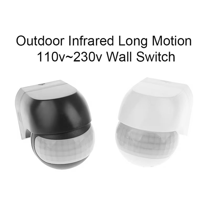 【A92Z!NEW】 PIR 検知器 屋外用赤外線長距離モー - Outdoor Lighting Timer Switch のレビューと価格