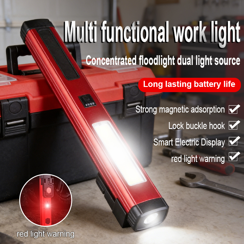 2026 新しい LED COB 懐中電灯タイプ C 充電式 - Led Flood Light のレビューと価格